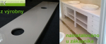 M.E. sro_podumyvadlova deska_Waschtischplatte auf Mass aus Mineralguss_262x57cm_fotka z vyroby a od zakaznika