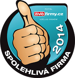 Získali jsme ocenění společnosti www.zivefirmy.cz